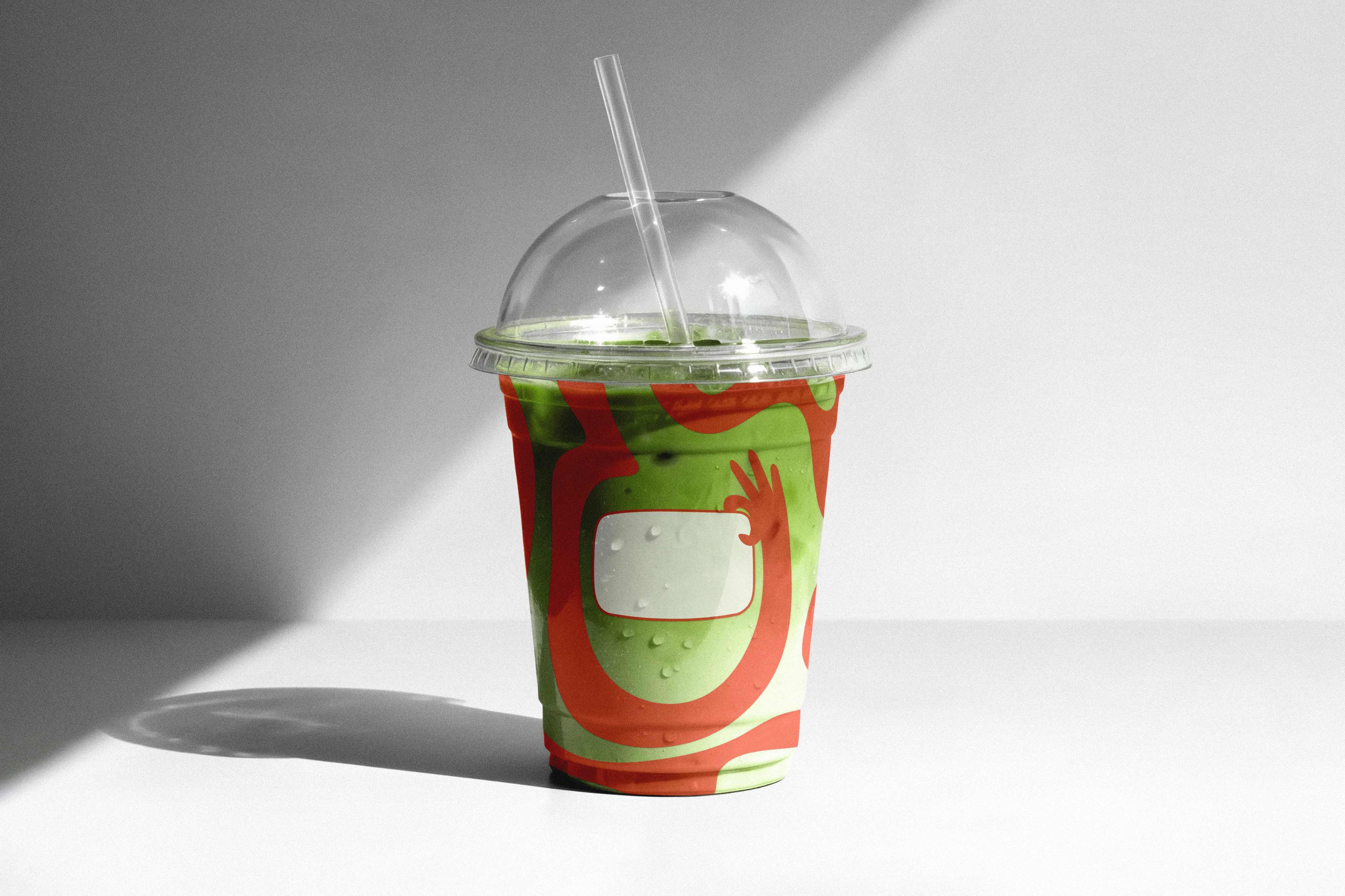 Plastic cup mockup variation 2